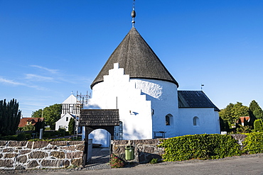 Ny round church, Bornholm, Denmark, Scandinavia, Europe