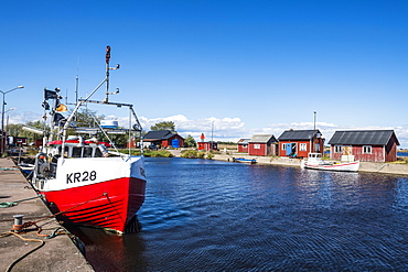 Grasgard harbour, Oland, Sweden, Scandinavia, Europe