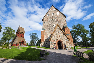 Gamla Uppsala church, Uppsala, Sweden, Scandinavia, Europe