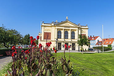 Theatre in the historic town of Ystad, Sweden, Scandinavia, Europe