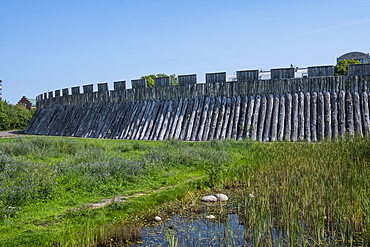 Trelleborg Viking ring Fortress, Trelleborg, Sweden, Scandinavia, Europe