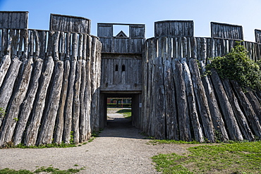 Trelleborg Viking ring Fortress, Trelleborg, Sweden, Scandinavia, Europe