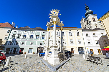 The historic center of Krems, Wachau, Austria, Europe