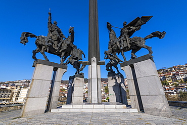 The Monument of Asenevci, Veliko Tarnovo, Bulgaria, Europe