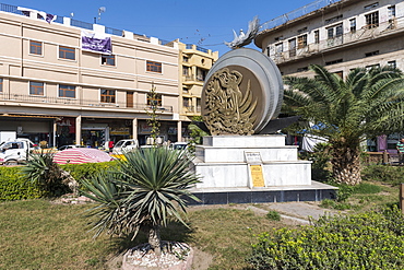 Monument in Al Rasheed Street, Baghdad, Iraq, Middle East