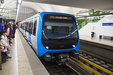 Metro of Algiers, Algeria, North Africa, Africa