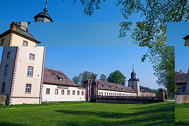 Princely Abbey of Corvey, UNESCO World Heritage Site, North Rhine-Westphalia, Germany, Europe