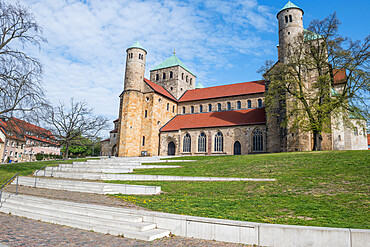 St. Michael's Church, UNESCO World Heritage Site, Hildesheim, Lower Saxony, Germany, Europe