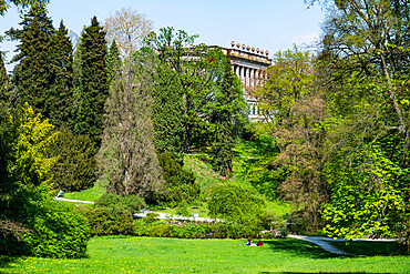 The Bergpark Wilhelmshoehe, a landscape park, UNESCO World Heritage Site, Kassel, Hesse, Germany, Europe