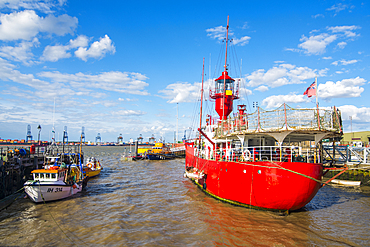 The harbour of Harwich, Essex, England, United Kingdom, Europe