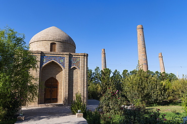 Musalla Minarets of Herat, Herat, Afghanistan, Asia