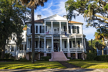 Historical house in Beaufort, South Carolina, United States of America, North America