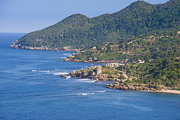 View over the beautiful coastline of Labadie, Cap Haitien, Haiti, Caribbean, Central America