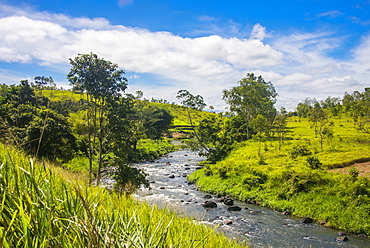 Sogeri river on the Kokoda trail, Papua New Guinea, Pacific