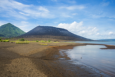 Volcano Tavurvur, Rabaul, East New Britain, Papua New Guinea, Pacific