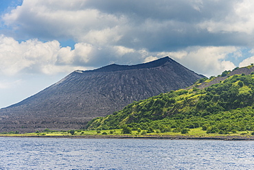 Volcano Tavurvur, Rabaul, East New Britain, Papua New Guinea, Pacific