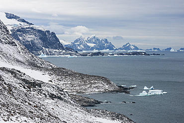 View over Coronation Island, South Orkney Islands, Antarctica, Polar Regions