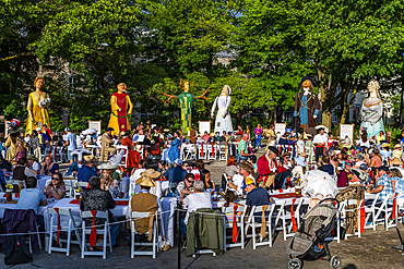 Art festival, Quebec City, Quebec, Canada, North America