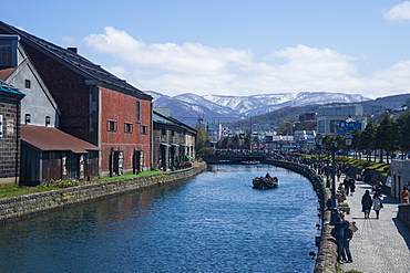 Otaru canal, Otaru, Hokkaido, Japan, Asia