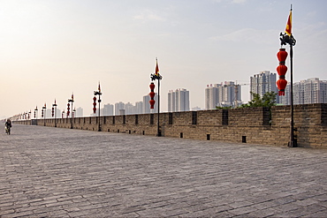 City Wall, Xian, China, Asia