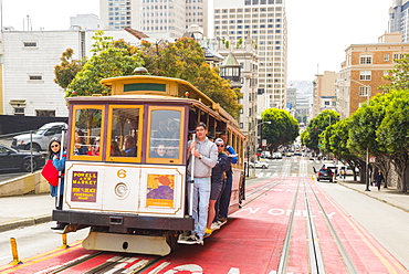 Trams (cable car), San Francisco, California, United States of America, North America