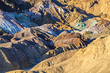 Painted Desert, Death Valley National Park, California, United States of America, North America