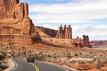 Park Avenue, Arches National Park, Moab, Utah, United States of America, North America