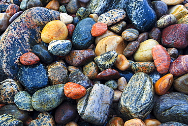 pebble beach, Sutherland, Scotland