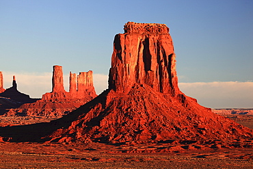 Monument valley, view near artist point, utah, usa