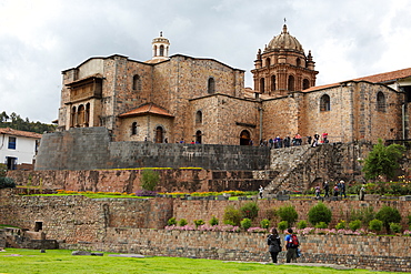 Coricancha Temple, important temple of the Inca Empire, Cusco City, Cuzco, UNESCO World Heritage Site, Peru, South America