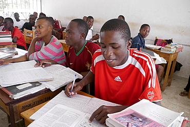 TANZANIA Saint Joseph's Millenium Secondary School, Dar es Salaam. photograph by Sean Sprague