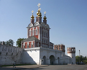 Russia transfiguration church novodevichy monastery moscow