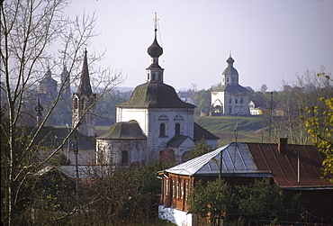 Russia landscape at suzdal