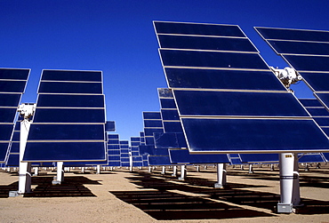 Technology solar electic power station, southern california, usa