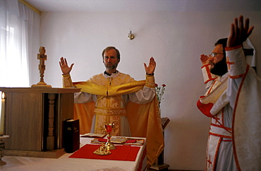 Religion greek-catholic at convent in, ukraine