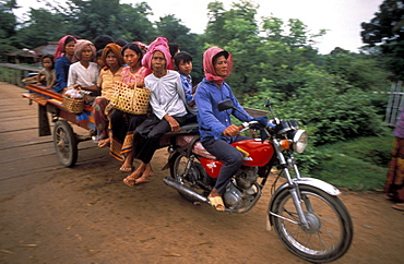 Cambodia public transport battambang