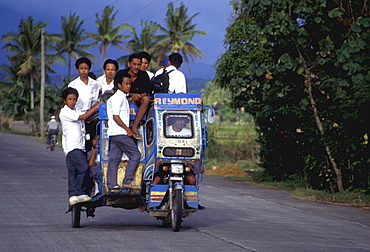 Transport motor tricycle, legaspi, philippines