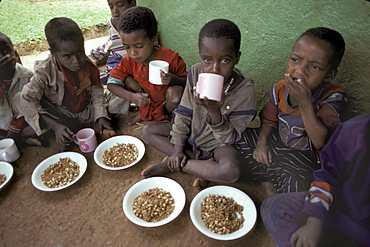 Ethiopia at a day- centre, embider, western