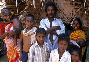 India - slavery family of bonded laborers, palani, tamil