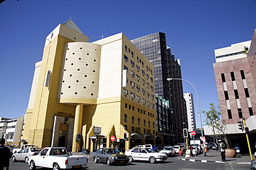 Namibia a downtown intersection, windhoe