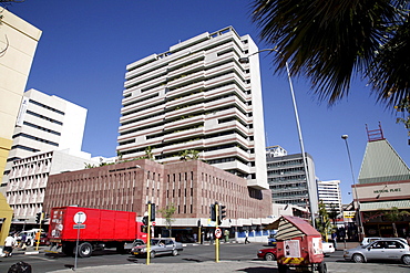 Namibia office buildings, downtown windhoek