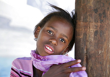 Namibia child at bernard nordkamp (youth) center, katatura, a black township of windhoek, dating from apartheid