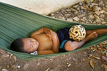 Asleeep in hammock