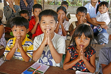 Children in school, phnom penh