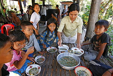 Childrens feeding center, phnom penh