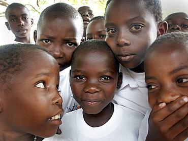 Portrait of children, tanzania