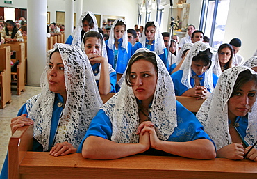 Australia. Iraqi chaldean  community in sydney. Sunday mass.