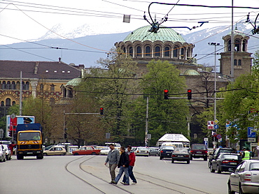 Street scene, bulgaria. Sofia