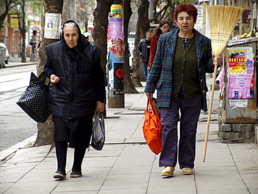 Street scene, bulgaria. Sofia