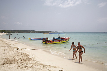 Jamaica. The beach at montego bay